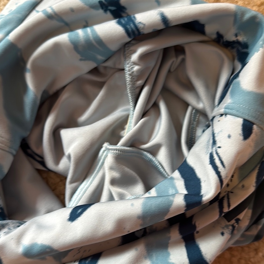 Gymshark Blue and Gray Patterned Shorts - Picture 3 of 4